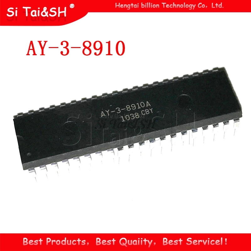 2 шт. AY-3-8910 DIP-40 AY-3-8910A DIP | Электронные компоненты и принадлежности