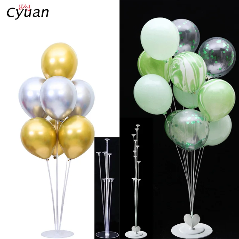 

7/11 Tubes Table Balloon Stand Kit for Birthday Party Decorations Kids Wedding Decorations Happy Birthday Balloons Decorations