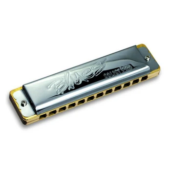 

11602c solid pro 12 steel C harmonica, Seydel Sohne