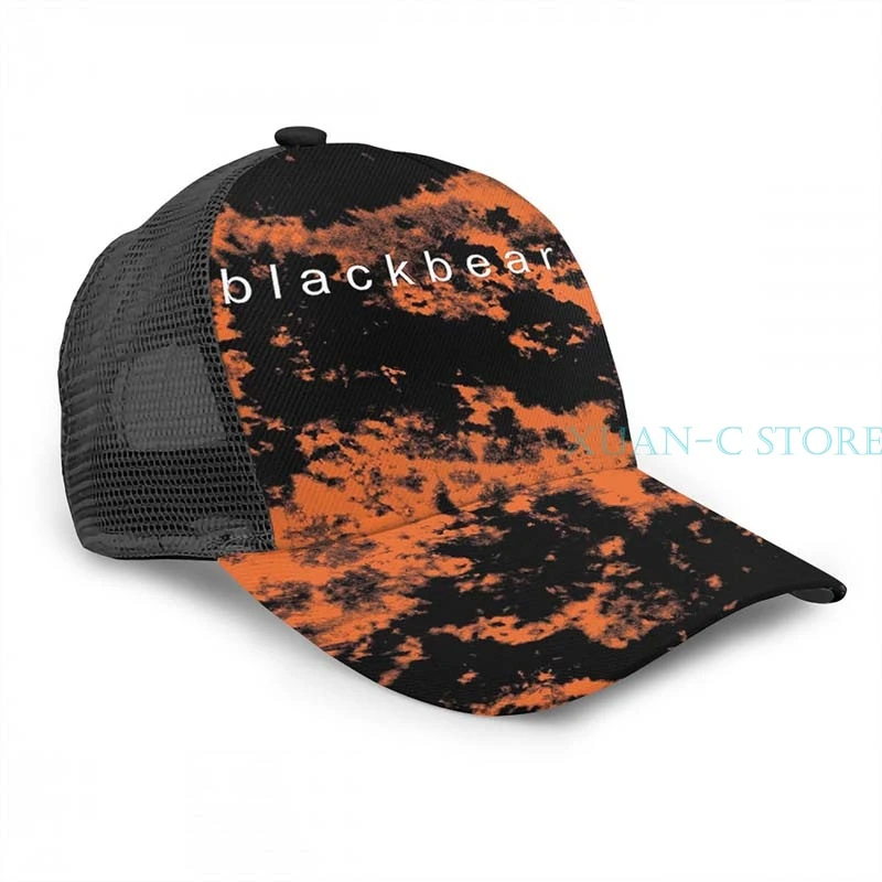 Баскетбольная Кепка с красителем для галстука blackbear(3) мужская и женская модная черная шляпа унисекс с принтом
