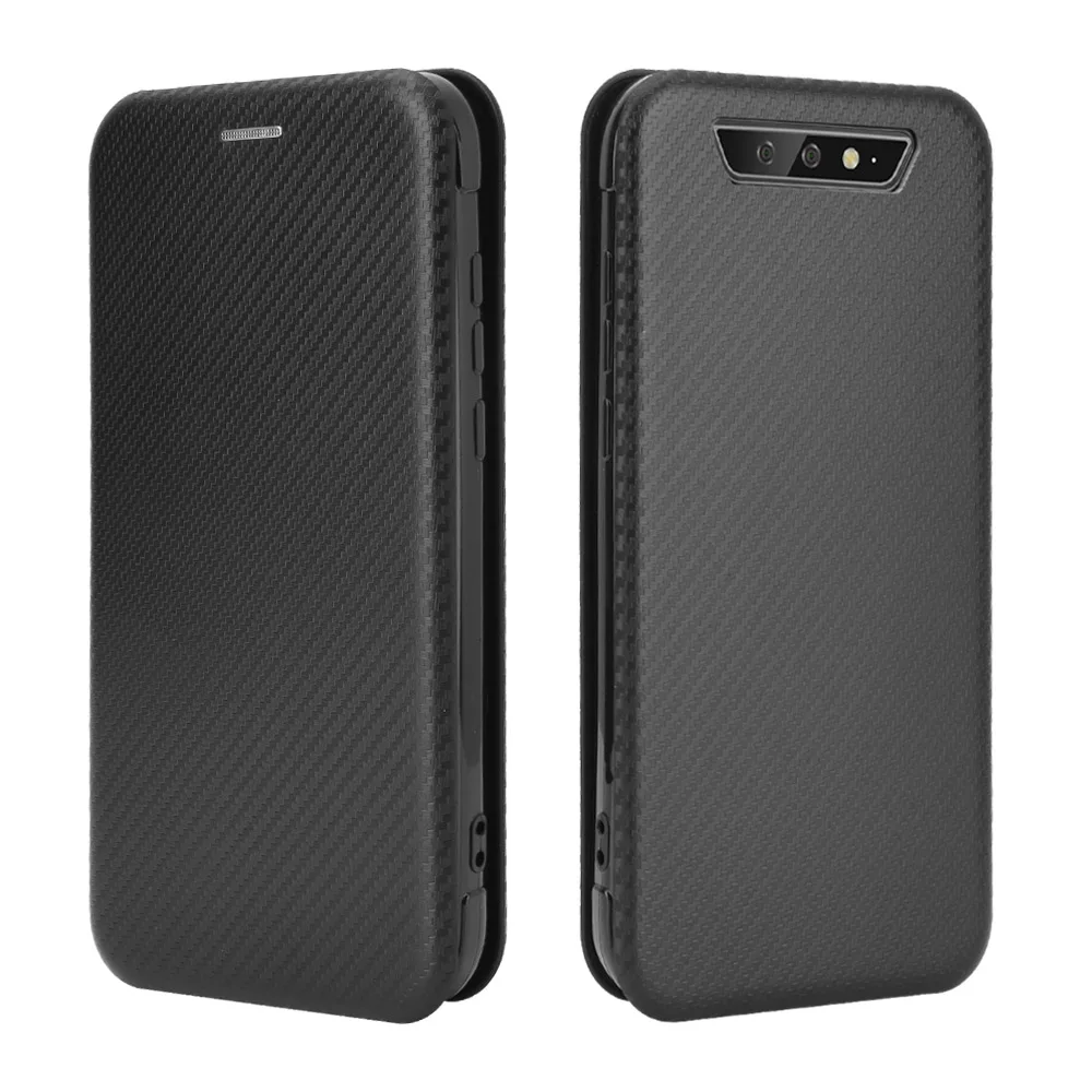 For Blackview BV5500 Pro Case Carbon Fiber Flip Leather Case For Blackview BV 5500 Plus Cover 5.5"