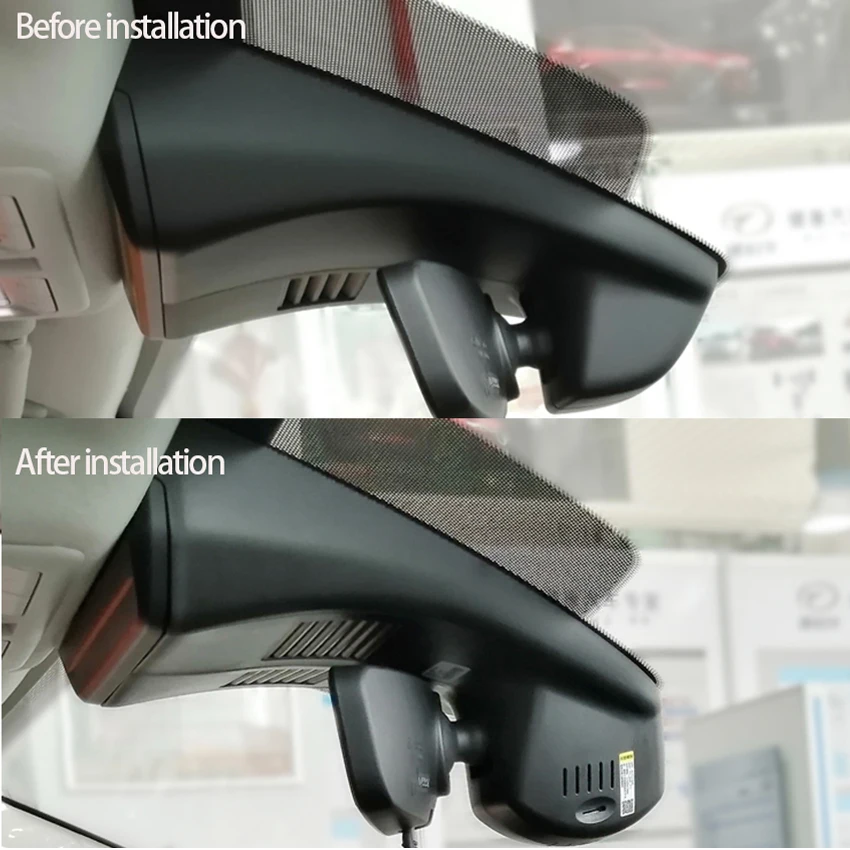 US $96.60 Car DVR Driving Video Recorder Car Front Dash Camera CAM For Mazda Axela 2020 2021 2020 For iPhone Android APP Control Function