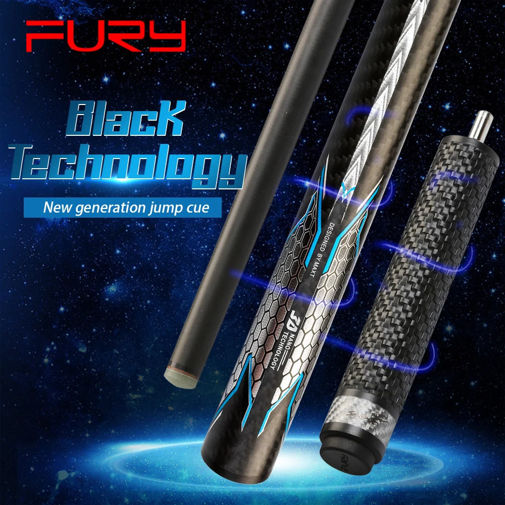 Официальная фурия FS CXJ 1 Jump Cue из углеродного волокна технология вал 13 мм G10