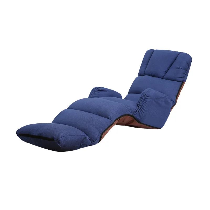 C5-Lazy Sofa Bed Bay Window Balcony Bedroom Casual Armrest Recliner Single Person Small Sofa Tatami