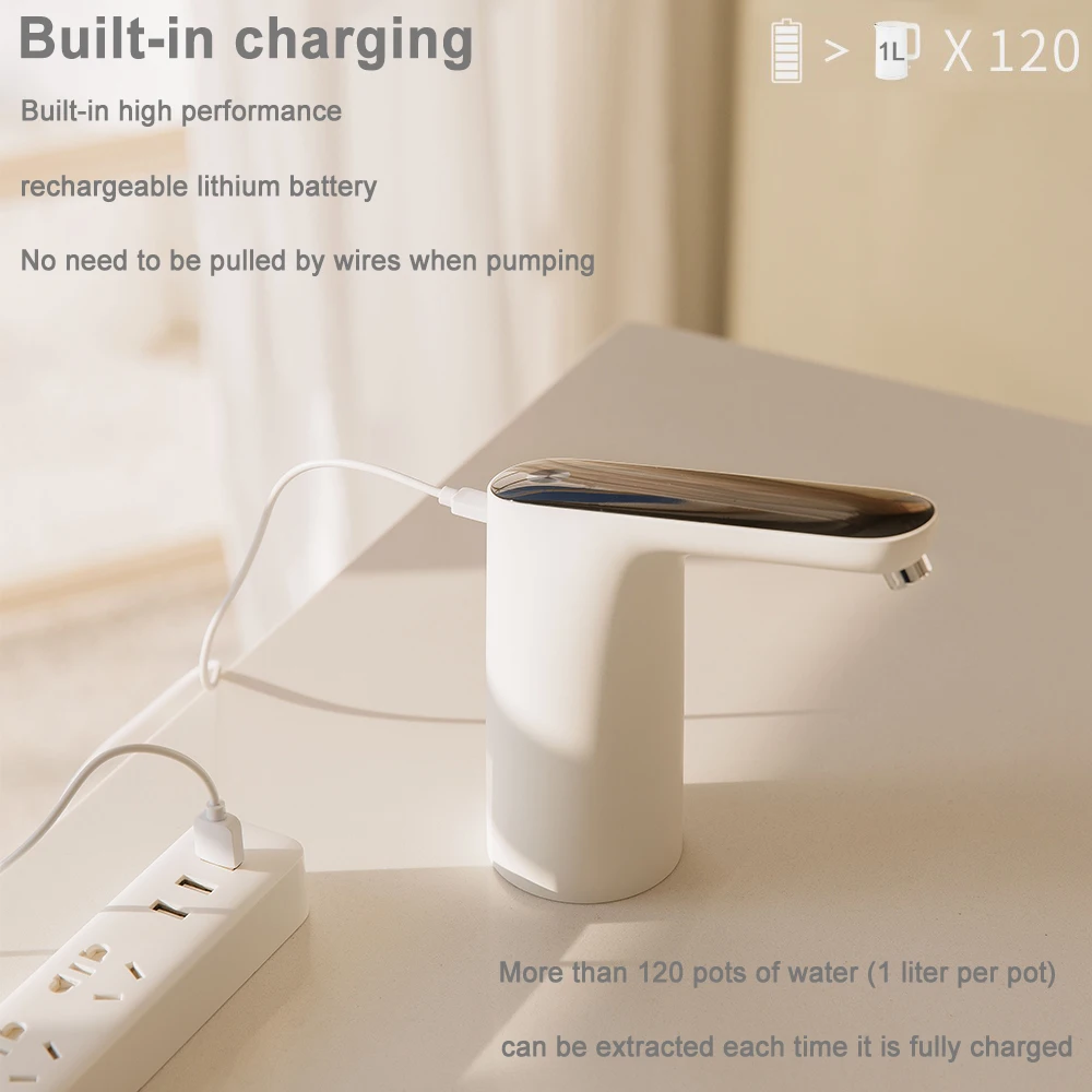 А-насос для бутылки воды, диспенсер для воды с usb-зарядкой, автоматическая питьевая вода в бутылках для домашнего офиса
