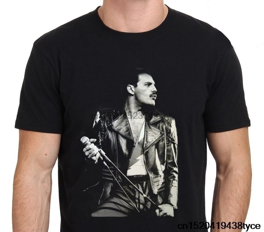 Модная мужская футболка с принтом Freddie Mercury Queen British Rock Legend Мужская | одежда