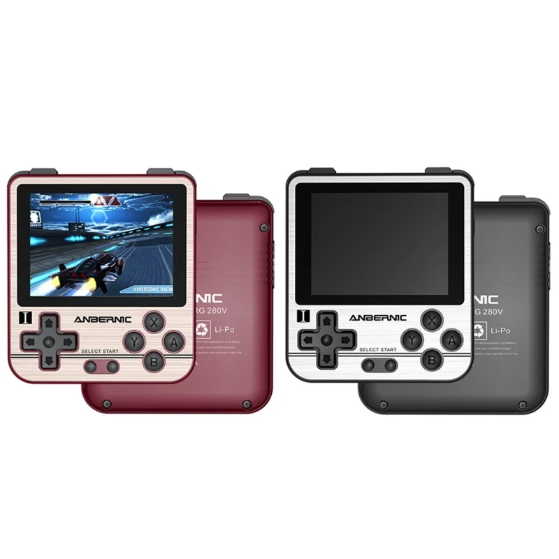 

RG280V Retro Mini Handheld Game Console Open Sourse System PS1 Pocket Player 3000/5000 Games 2.8Inch IPS Screen