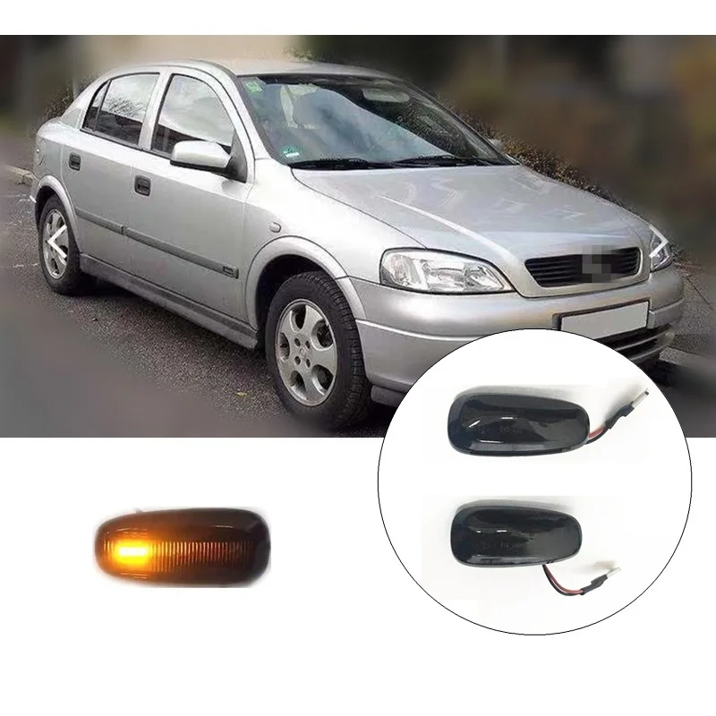 

for Opel Vauxhall Zafira A 1999-2005 Astra G 1998-2009 Dynamic LED Indicator Side Marker Signal Accessories