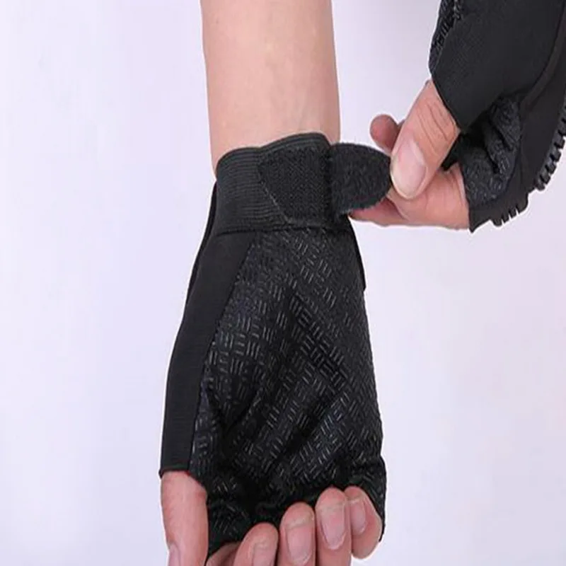 Men Fingerless Military Gloves Outdoor Working Hunting Tactical Anti-Slip Mtb Bike Bicycle Motorcycle Driving Gloves fingerless gloves half finger gloves tactical gloves male gloves sports gloves