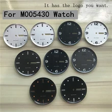 37,3 мм Циферблат для M005430A Мужские механические M005 часы текст часы аксессуары M005430 запасные части