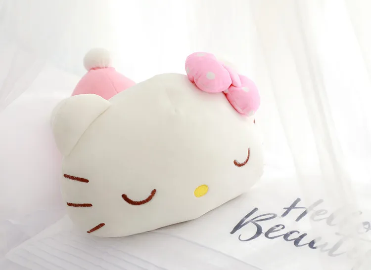 Кошка детская игрушка аниме кролик мягкая подушка для сна пудинг собака игрушка для детей подарок на день рождения