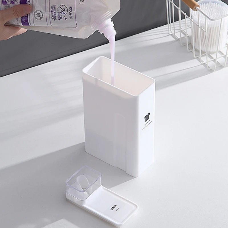 1000ml Laundry Detergent Sub Bottle Bathroom Large Capacity Sub Bottling Plastic Hand Sanitizer Supplement Replacement Bottle