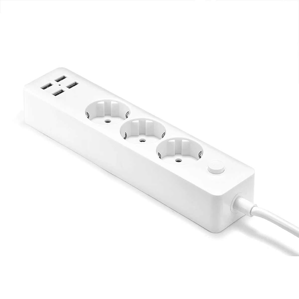 Портативные розетки европейского стандарта USB с разъемом типа Schuko, Кабель 1,8 м, защита от перенапряжения, несколько электрических удлинителей с 4 usb-портами