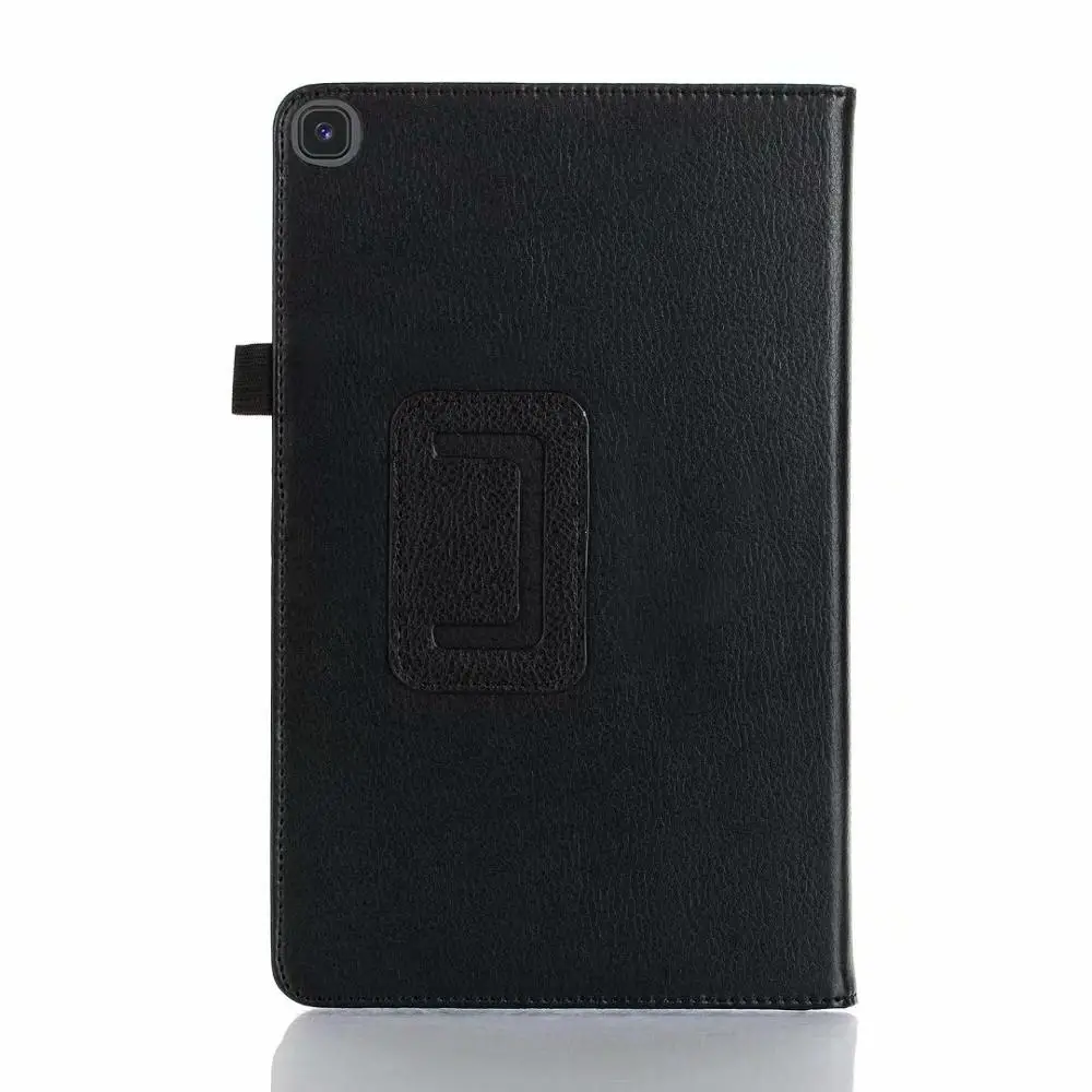 50 шт/партия для Samsung Galaxy Tab A с S Pen 8,0 Folio Stand PU кожаный чехол для Galaxy Tab A с S Pen 8,0 SM-P200 P205 - Цвет: Black