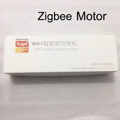 Wifi Zigbee электрический занавес мотор, приложение Tuya smart home дистанционное управление/Голосовое управление Совместимо через alexa echo и Google home - Комплект: zibgee motor