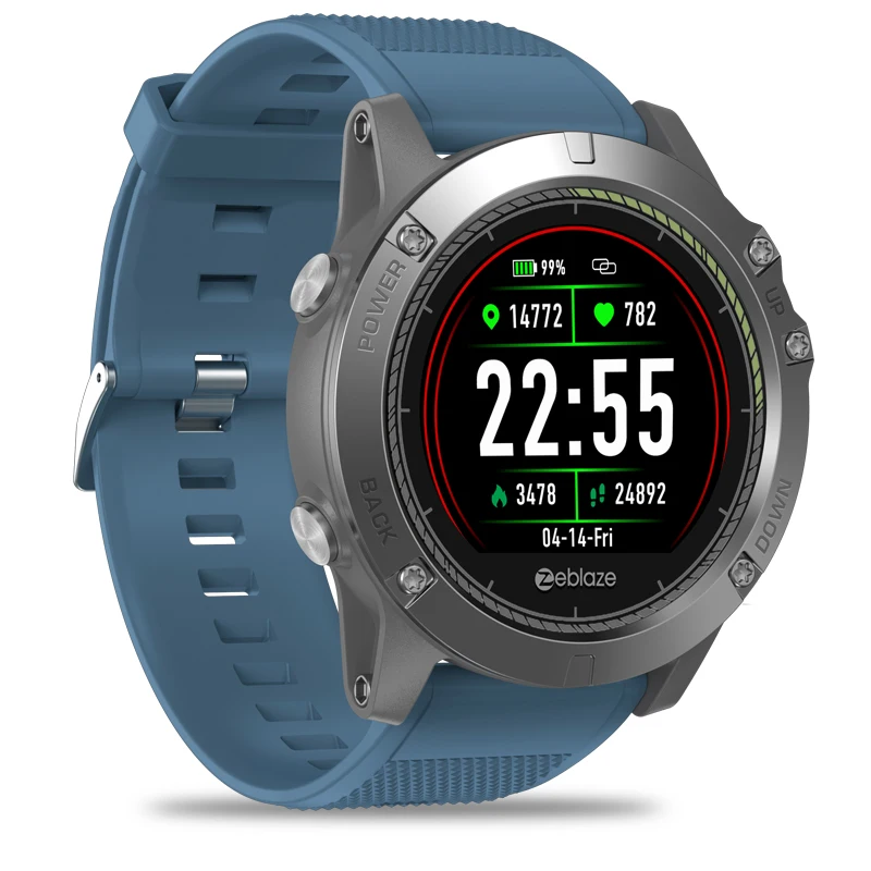 New Zeblaze VIBE 3 HR Smartwatch IP67 Waterproof Wearable Device Heart Rate Monitor IPS Color Display Sport Smart Watch