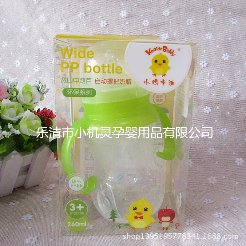 

Chick Cady Kd1073 Automatic Grip Feeding Bottle Pp Wide Aperture BABY'S Feeding Bottle 260 Ml Excluded Bisphenol A