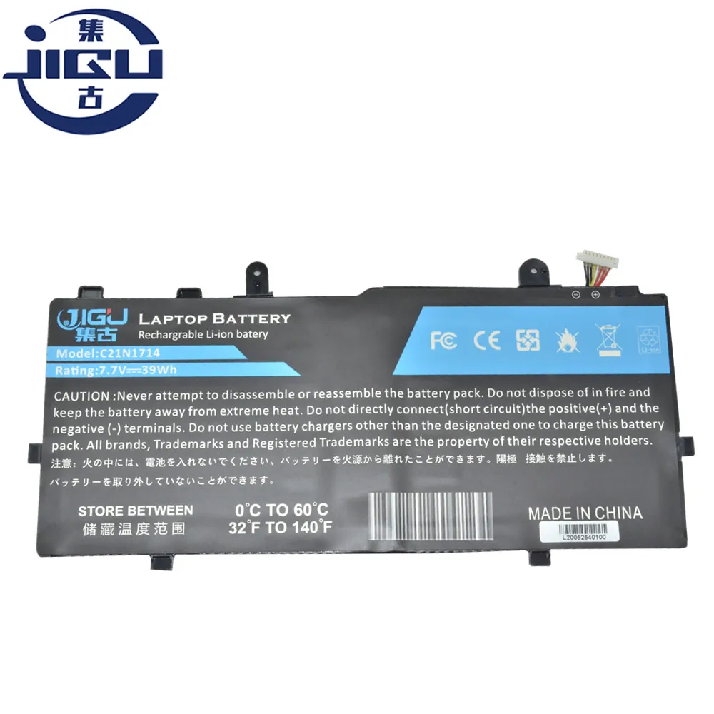 Аккумулятор для ноутбука JIGU C21N1714 0B200-02740000 ASUS TP401NA-YS02 TP401MA-YS02 TP401MA TP401NA VivoBook Flip 14 |