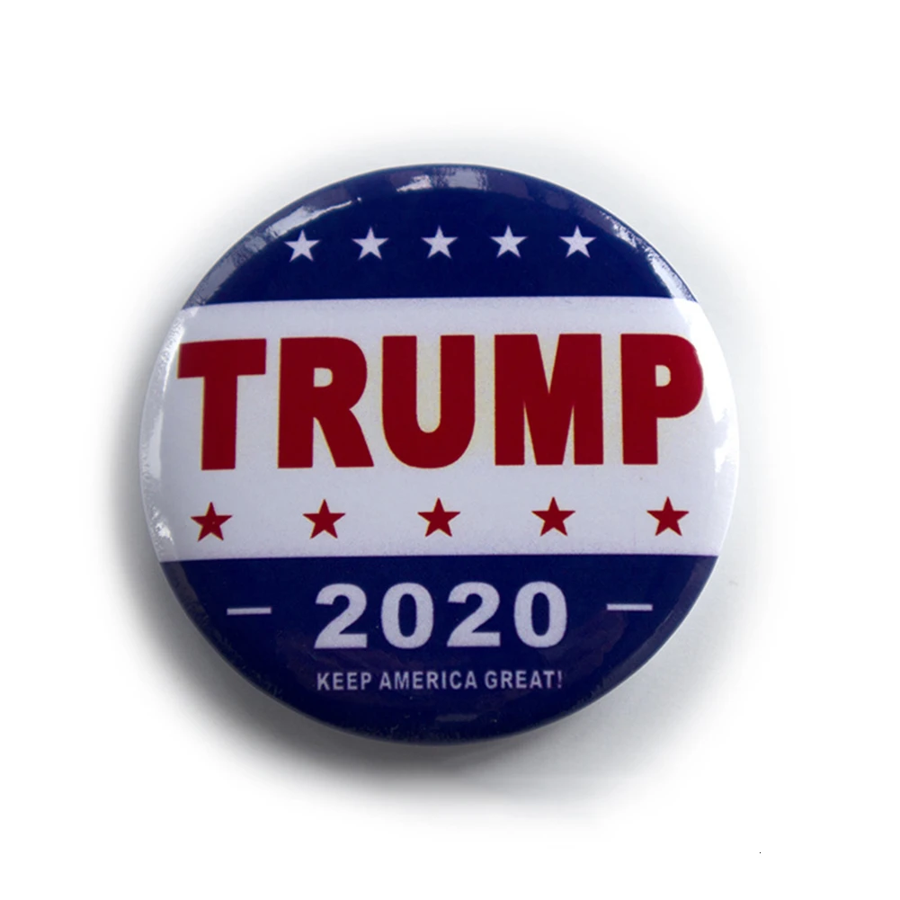 Значок Трампа 2020 года значок для проведения американской акции модная брошь