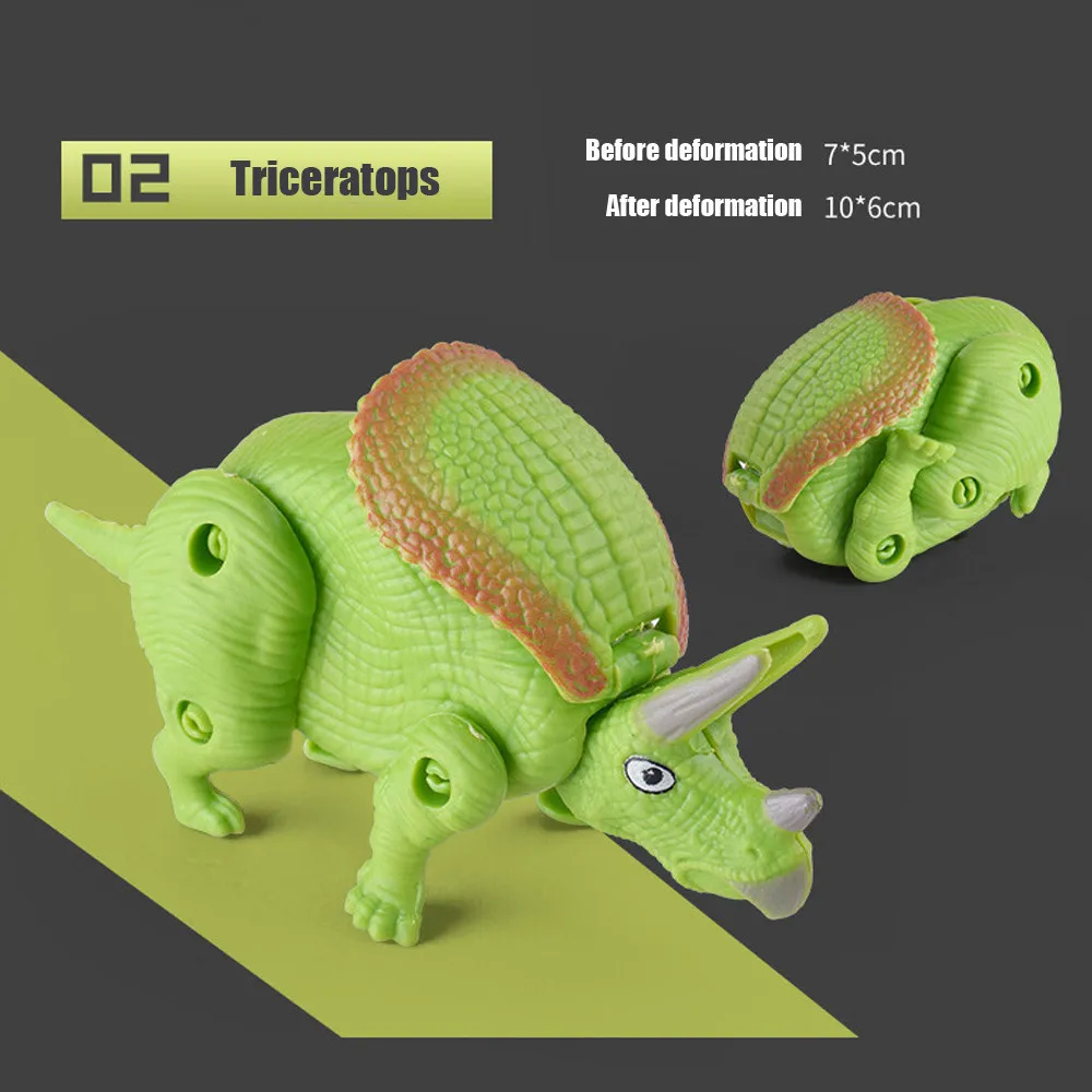 Игрушечная модель динозавра-трансформера, деформированная коллекция динозавров, яиц для детей, игрушки, куклы, мини деформационная модель