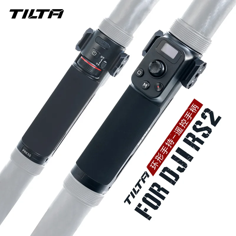 Tilta Rs2 Rs3Pro Telecomando Focus Handle Tga-Arg-Rch Per Dji Rs2 Rs3 Pro Gimbal Ring Arm Support System Rs2 Shooting Kit