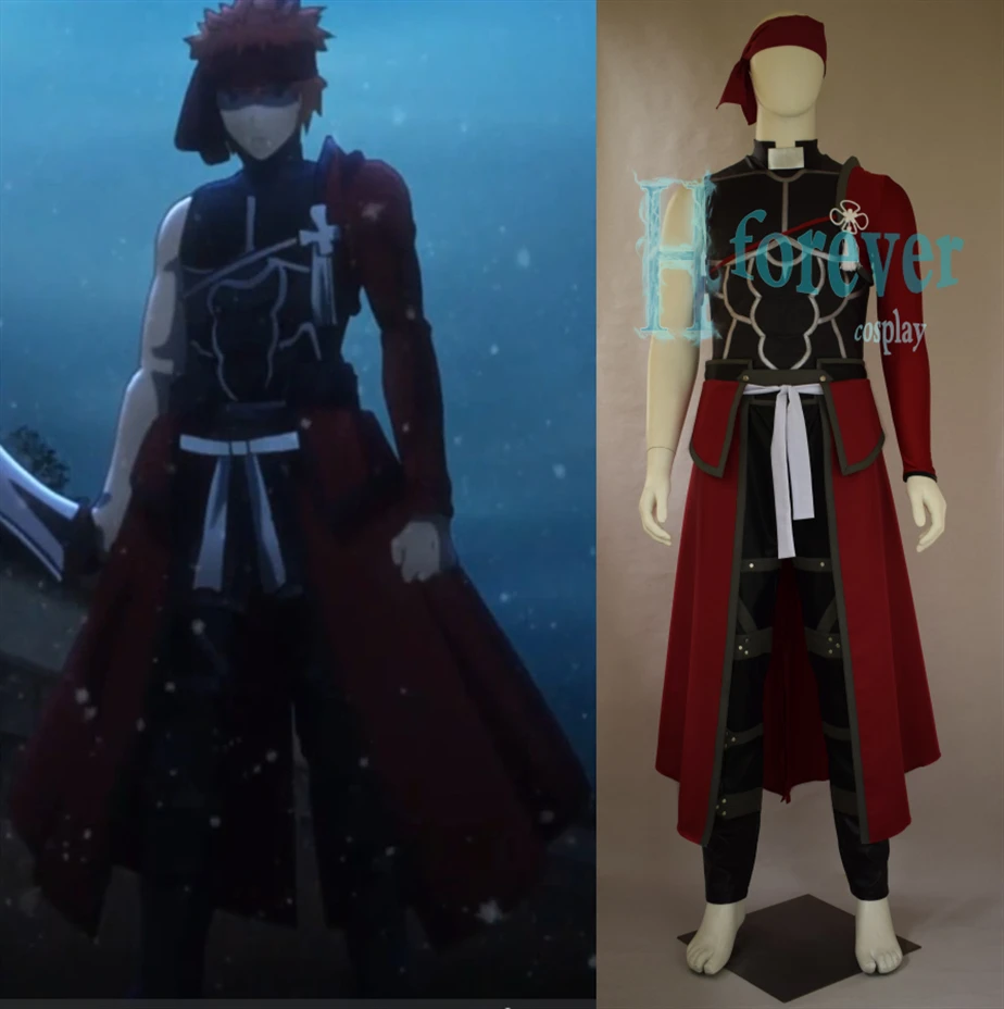 Новый аниме Fate/Kaleid Liner Archer Emiya косплей костюм наряд ПОЛНЫЙ КОМПЛЕКТ Хэллоуин