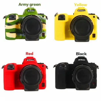 

Soft Silicone Camera Protective Cover Case Protector Frame Skin for Nikon Z6 Z7 Camera Accessories 63HD