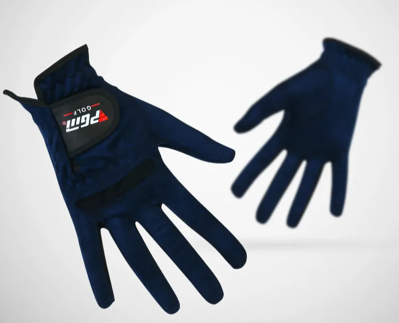 1 пара перчатки для гольфа PGM женские супер-волоконные перчатки женские левшей правой противоскользящие воздухопроницаемость