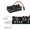 Raspberry Pi Cooling Fan with Thermal Conductive Adhesive Tape and Heat Sink for Raspberry Pi 4 B 3 Model B B+ ► Photo 3/6