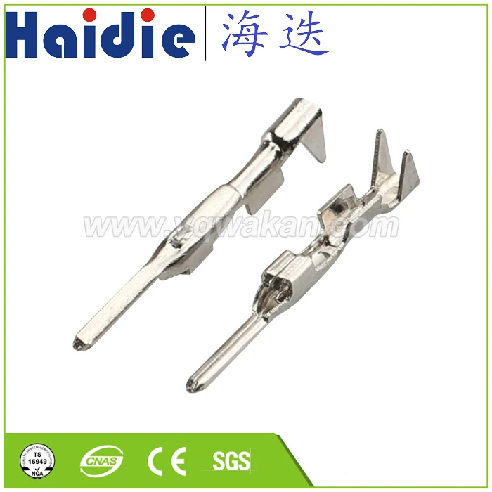 

Free shipping 100pcs car splices wire terminal crimping terminal pins DJ613Y-1.0A