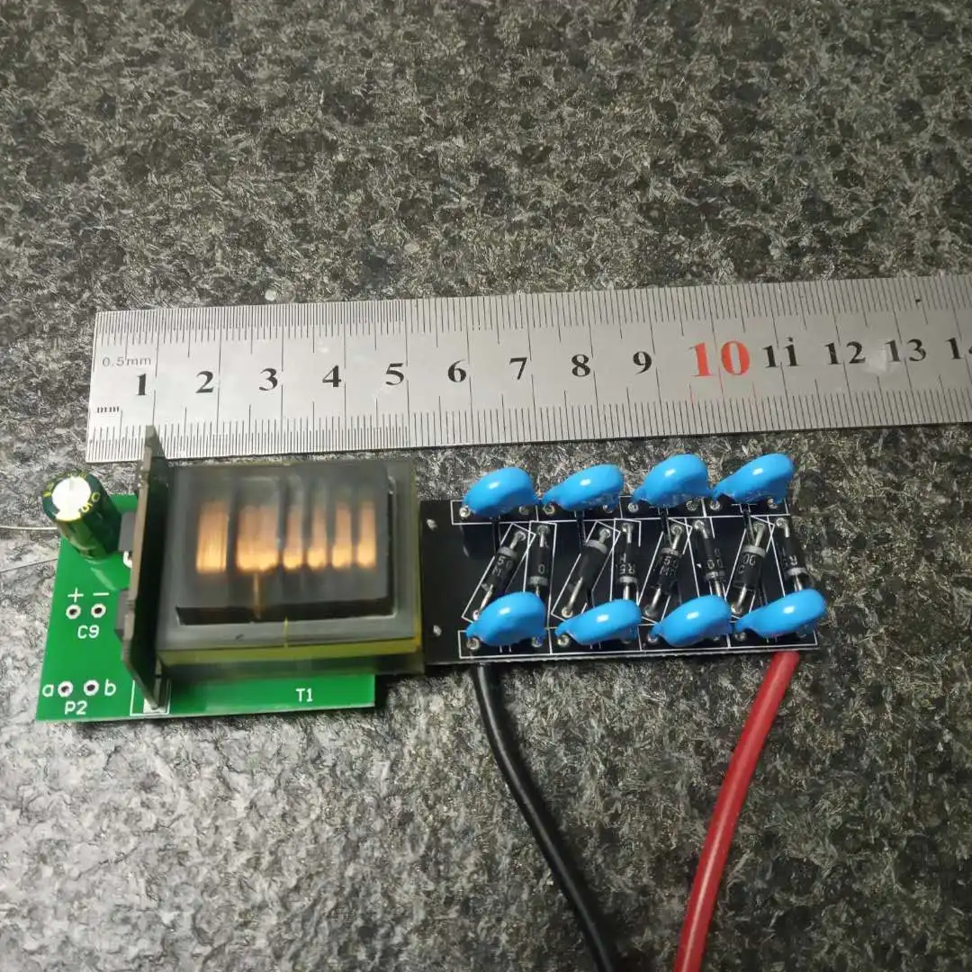 Высоковольтный инвертор DC 5v 12v Boost 1kv 20kv Регулируемый Импульсный дуговой