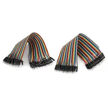 2 шт. 40 P-40 P обжимной терминал мужской контактный разъем Перемычка кабеля Красочный