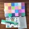 2.6mm Hama Beads 72 Colors Iron beads diy toy perler  Iron beads Kit Beads Education Toy Fuse Bead Jigsaw Puzzle 3D For Children 3