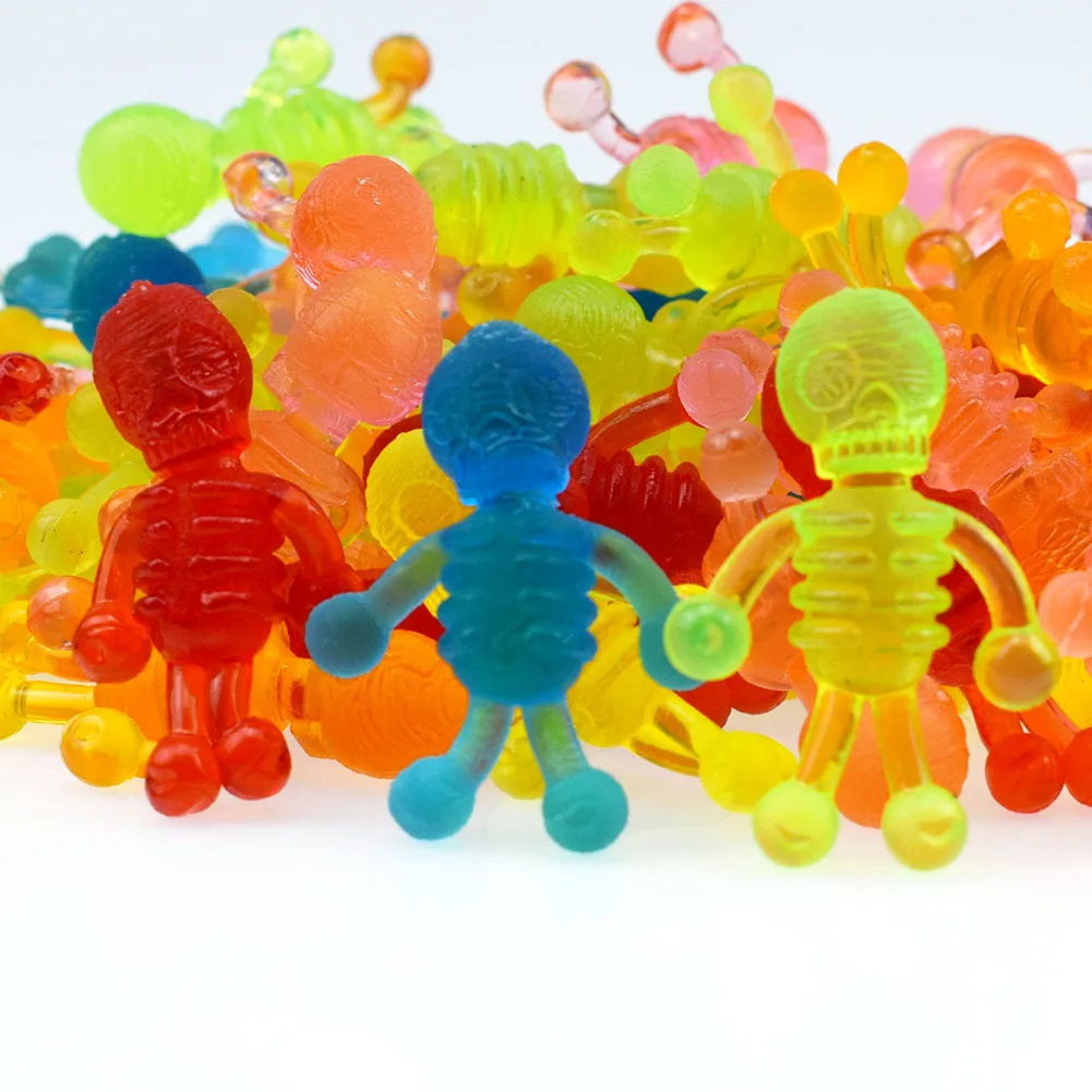 10 шт./лот Squeeze skeleton zombie модель Новинка & Gag Toys розыгрыш Шутка игрушки декомпрессия