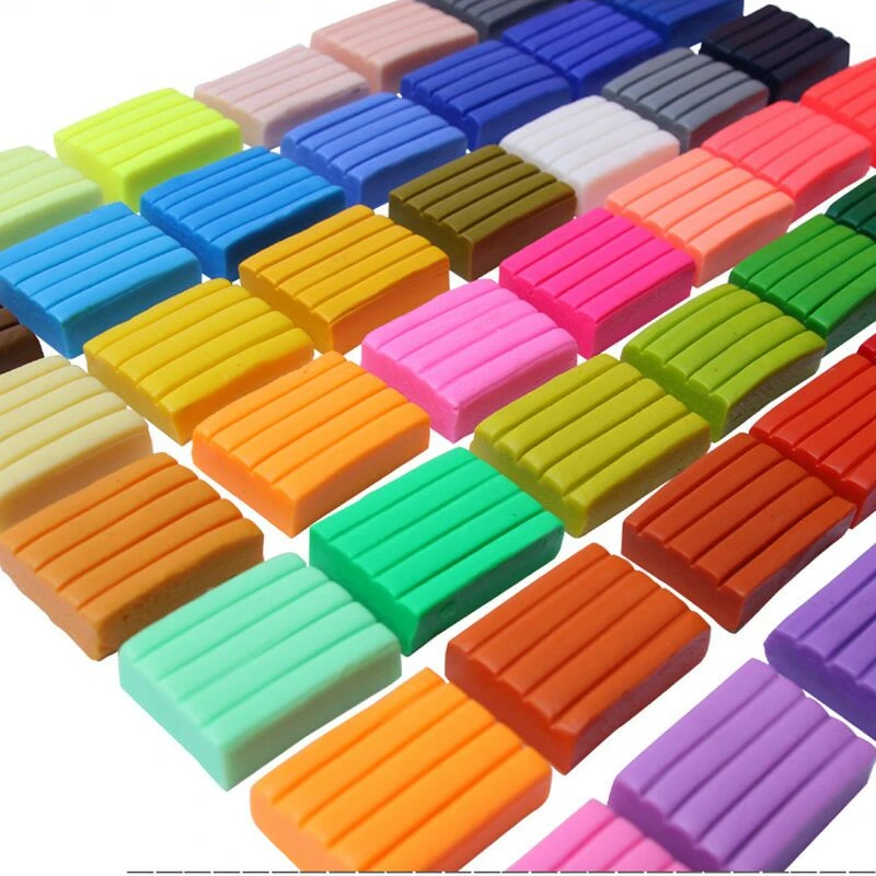 500g 24 Color Light Soft Clay DIY Toys Children Educational Air Dry Polymer Plasticine Safe Colorful Light Clay Toy Gift To Kids
