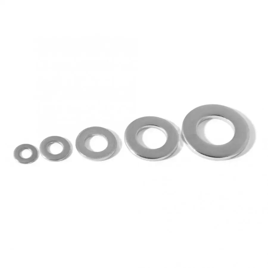 

350pcs Rubber Faucet Washers Stainless Steel Flat Washer Spring Washers Assortment Kit with Box Wear-resistant And Corrosion