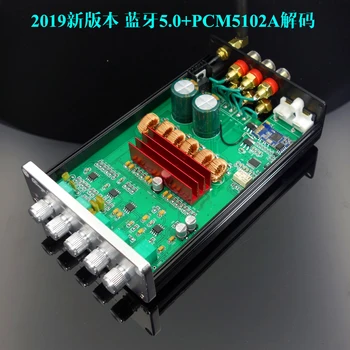 

Size (mm) : W102 H36 L138 DP1 TPA3116 2.1 class D mini digital power amplifier bluetooth 5.0 output power 50W*2+100W
