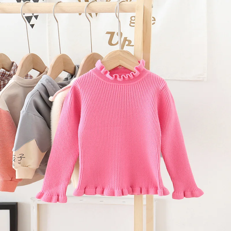 

Girl'S Sweater Children 1 ~ 3 Years Old Baby Pullover 2019 GIRL'S Base Korean-style Online Celebrity Spring And Autumn Western S