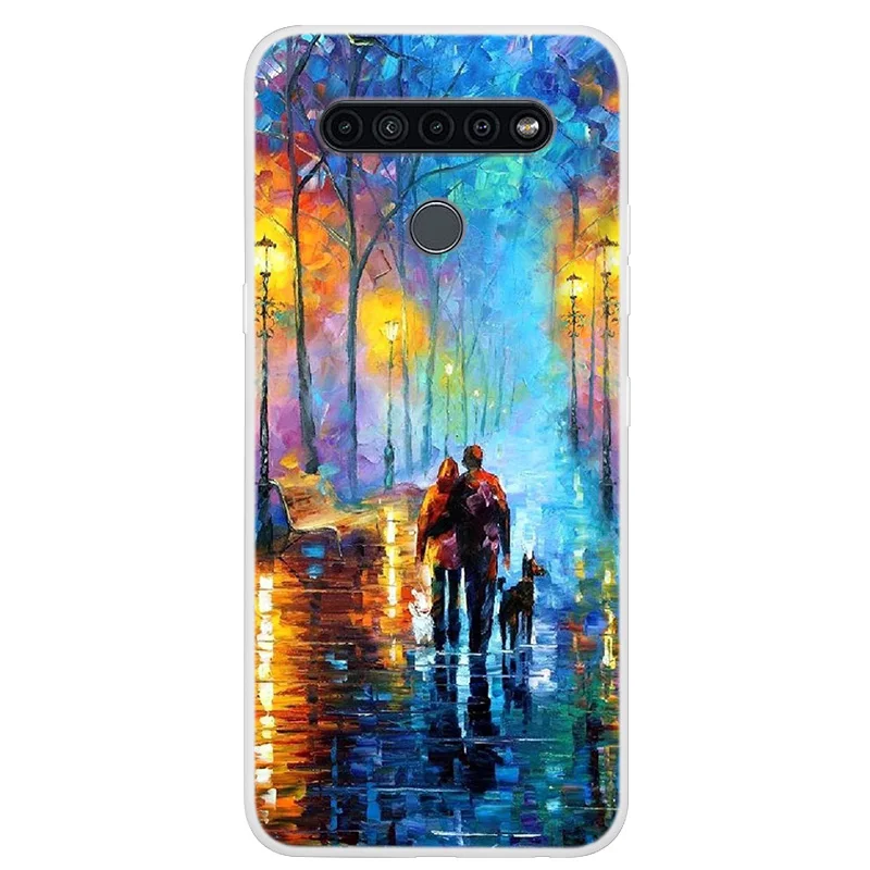 Cartoon Painted Soft TPU Silicone Phone Case - Protective Shell