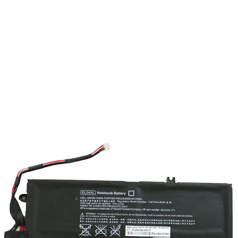 GZSM ноутбук батарея EL04XL для hp EL04 HSTNN-UB3R HSTNN-IB3R 681949-001 аккумулятор большой емкости аккумулятора ENVY 4 4-1035tx 4-1039TX 4-1030CA серии батарея
