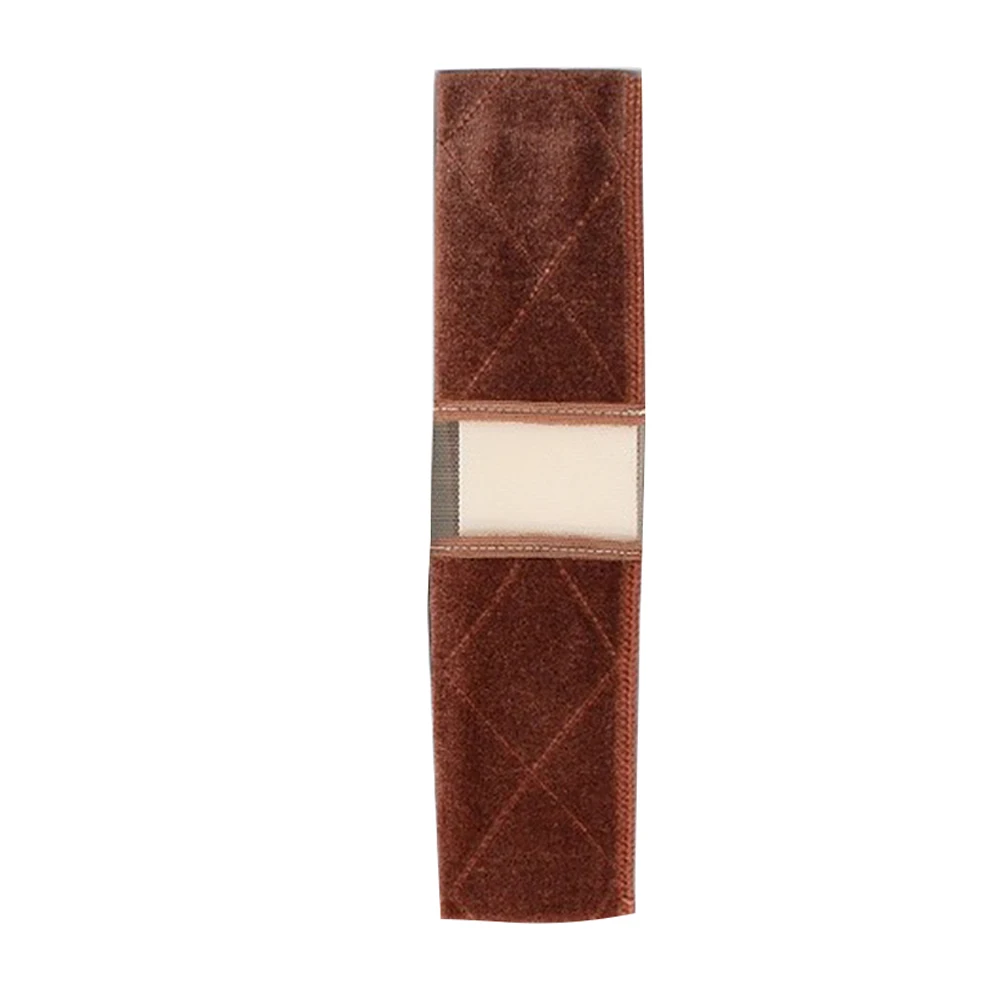 Light Brown Для укладки волос Нескользящая регулируемая застежка Удобная крышка тонкий парик повязка эластичный держатель для салона бархатная повязка на голову дополнительные аксессуары - Цвет: Light Brown