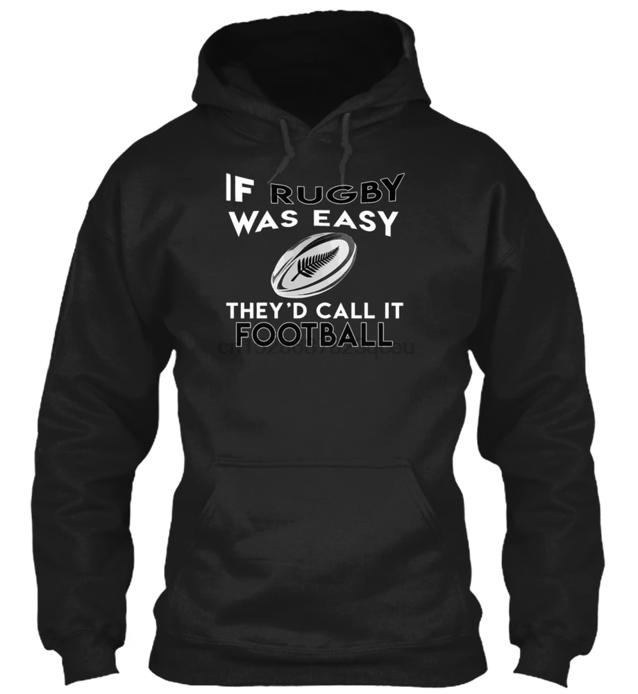 Мужская толстовка с длинным рукавом I Love Rugby Новая Зеландия женская уличная одежда