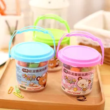 Deli 12 цветов Пластилин детей 12-цветная цветная глина дай МО Джу студентов DIY Sludge цветная глина баррель 7022