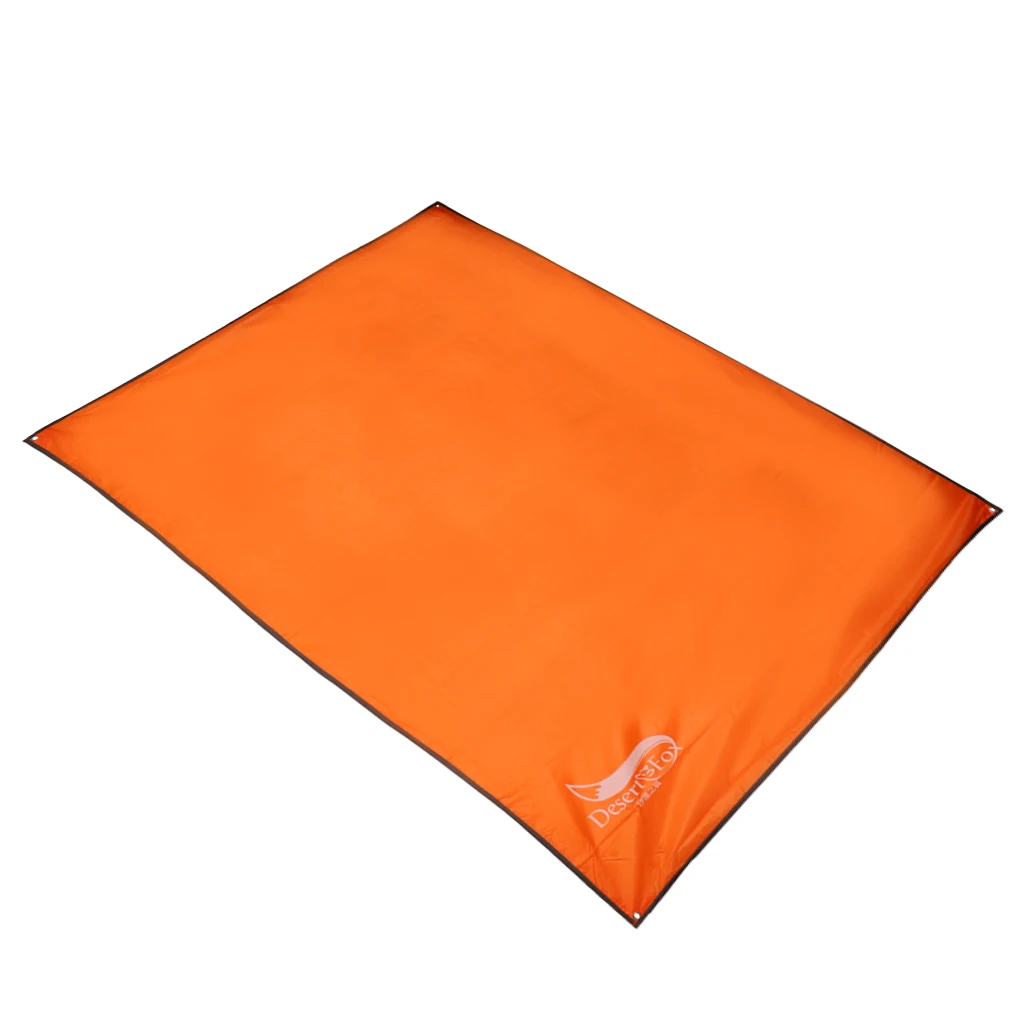 Waterproof Camping Tent Ground Sheet Folding Sunshade Mat Sun Shelter Footprint 82.7inch