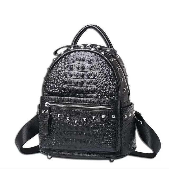 small cute black backpack
