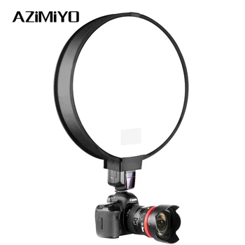

Flash Light Diffuser Softbox 40CM Portable Foldable Round-shape Speedlite Softbox for Camera Flash Light Softbox Diffuser