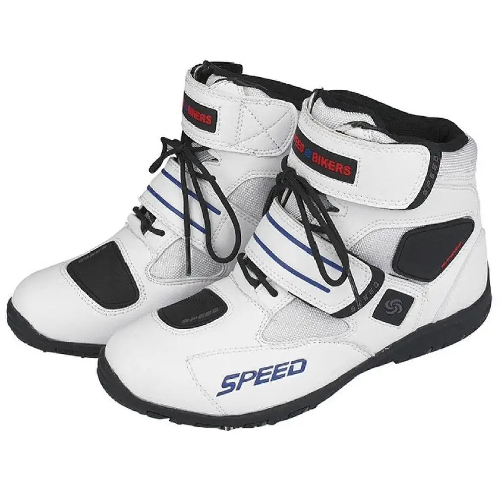 

Free Shipping Motorcycle Boots Soft Motorcycle Boots Biker Waterproof Speed Motorboats Men Motocross Boots Non-slip Motorcycle Shoes