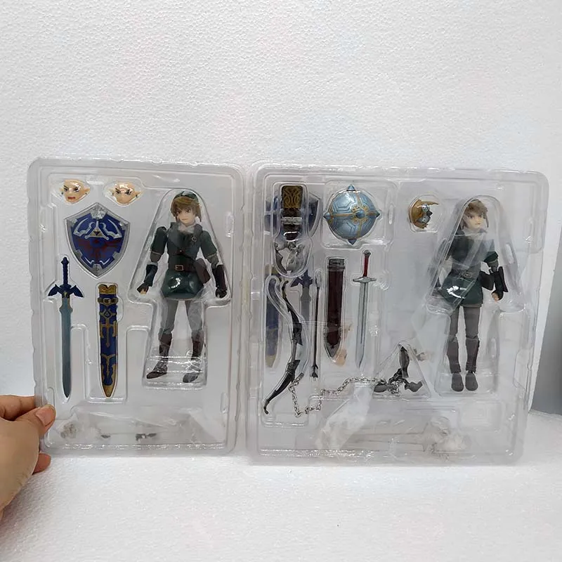 Figma 319 320 Zelda Skyward Sword Link Twilight Princess Action Figure Model Toys Doll For Gift | Игрушки и хобби