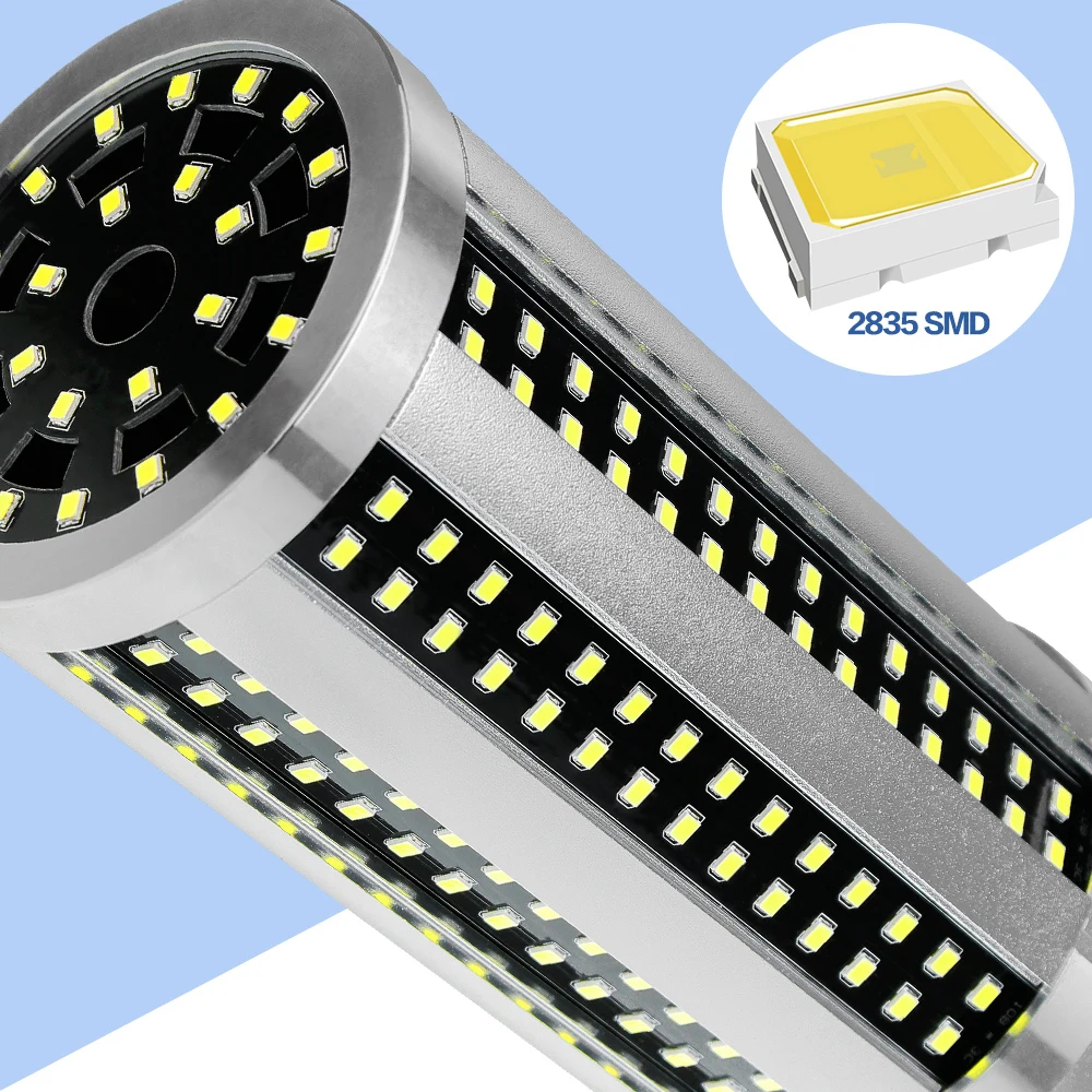 Светодиодная лампа-кукуруза светодиодный светильник 60 Вт 54 Вт 50 Вт светодиодный лампы E27 220 лампада LED светодиодный светильник 110V E39 открытый ампулы склад светильник ing SMD 2835