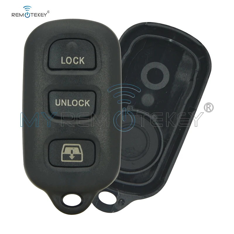 Remtekey дистанционный Автомобильный ключ дом 3 кнопки с паникой для Toyota Camry Solara Corolla